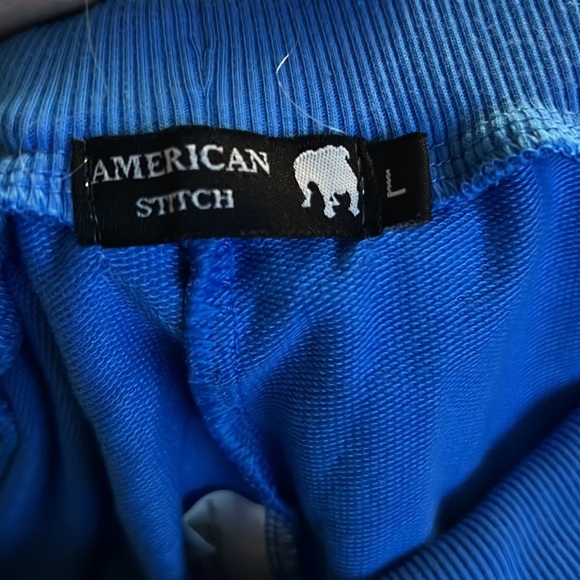 American stitch blue joggers size: L - Picture 3 of 5